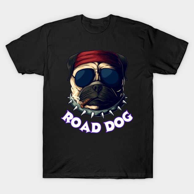 ROAD DOG SET DESIGN T-Shirt by The C.O.B. Store